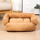 PAWS ASIA Suppliers Suede Eco Friendly Luxury Fluffy Washable Large Dog Bed Pet Sofa