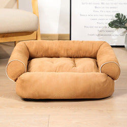 PAWS ASIA Suppliers Suede Eco Friendly Luxury Fluffy Washable Large Dog Bed Pet Sofa