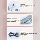 PAWS ASIA Wholesale Nylon Multi Function Light Led Fashion Luxury Dog Leash With Poop Bag