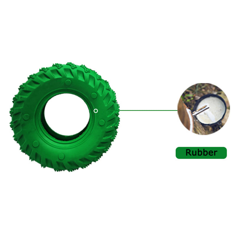 PAWS ASIA Rubber Interactive Activity Teeth Cleaning Durable Treat Dog Toys For Aggressive Chewers