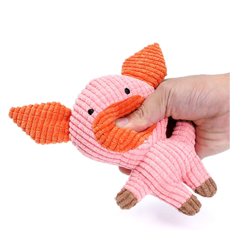 PAWS ASIA Amazon Hot Sale New Style Plush Squeaky Animal Shape Cute Dog Toy2