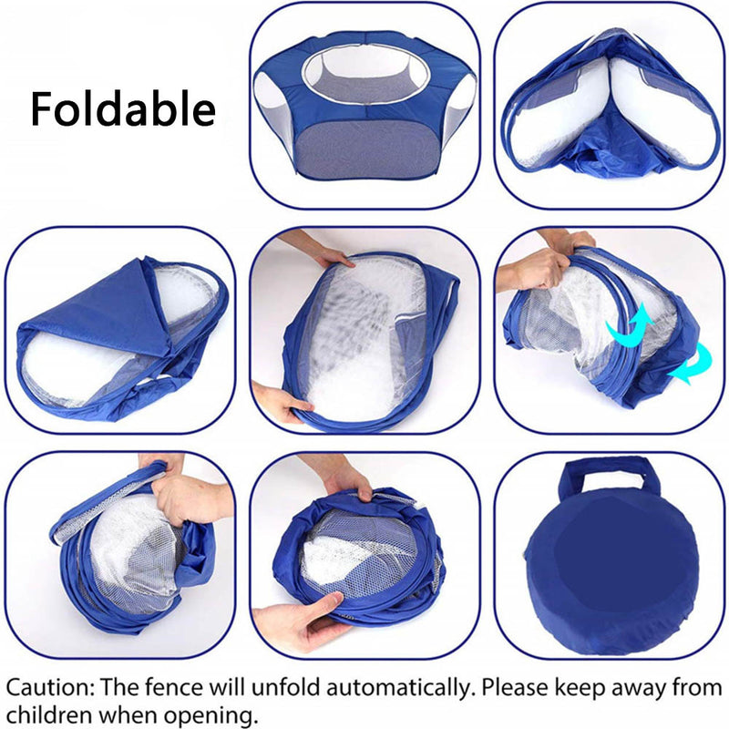 PAWS ASIA Manufacturers Cheap Indoor Waterproof Foldable Small Animal Playpen Pet Fence Tent Hamster Rabbit kitty