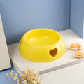 PAWS ASIA China Factory Blue Plastic Portable Round Feeding Cat Dog Bowl For Food Water5
