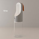PAWS ASIA Factory Portable Travel Multi Use 2 In 1 Dog Food Pet Water Bottle For Drinking 400 ML