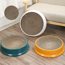 PAWS ASIA Wholesale Round Indoor Grind Claws Corrugated Board Multifunctional Scratcher Cat Toy Bed Sleep