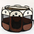 PAWS ASIA Suppliers Foldable Waterproof Oxford Breathable Mesh Dog Playpen Fence Cage Portable Pet Tent House Kennel Cat Carrier