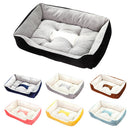 PAWS ASIA Manufacturers Cheap Wholesale Custom Eco Friendly Plush Travel Luxury Washable Big Calming Beds For Dogs