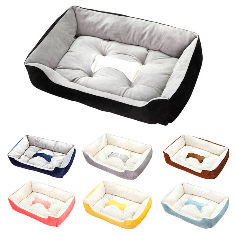 PAWS ASIA Manufacturers Cheap Wholesale Custom Eco Friendly Plush Travel Luxury Washable Big Calming Beds For Dogs