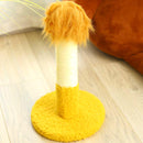 PAWS ASIA Custom Cute Pet Scratcher Sisal Stuffed Personalized Funny Lion Toys For Cats