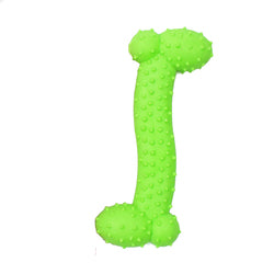 PAWS ASIA Manufacturers Direct Sale TPR Tooth Clean Spiky Molar Dog Bone Toy
