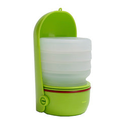 PAWS ASIA China Suppliers Dropshipping Convenient Foldable Portable Small  Pet Feeder For Drinking