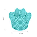 PAWS ASIA Suppliers Silicone Slow Feeder Bath Distraction Dog Lick Pad  Funny Distraction Grooming Mat