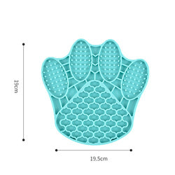 PAWS ASIA Suppliers Silicone Slow Feeder Bath Distraction Dog Lick Pad  Funny Distraction Grooming Mat