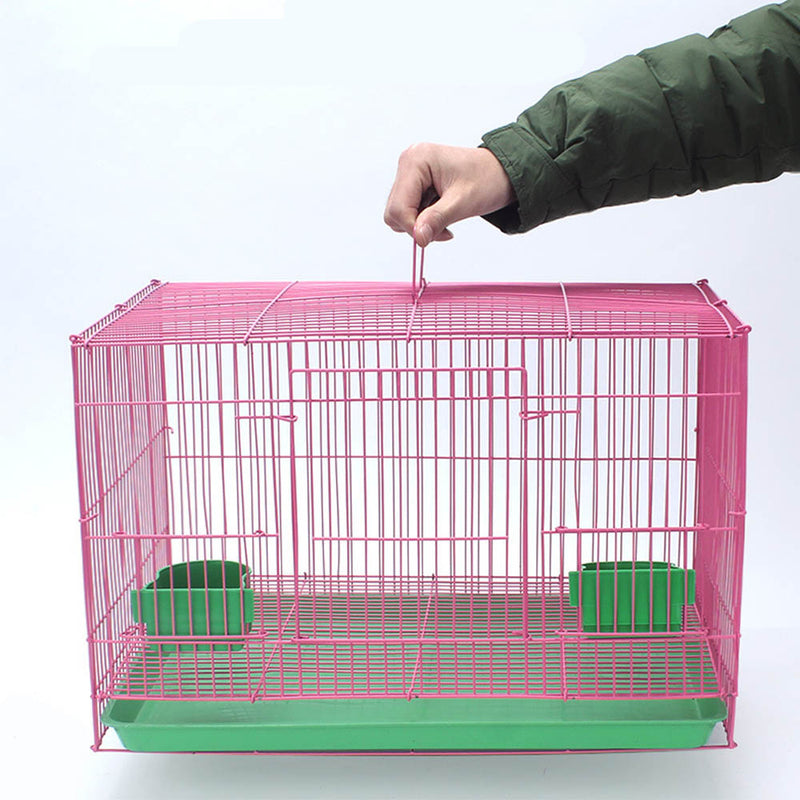 PAWS ASIA Chinese Factory Wholesale Cheap Commercial Indoor Large Breeding Rabbit Cage Aviary With Tray