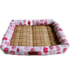 PAWS ASIA Wholesale Summer Cool Mat Washable Square Pet Beds Dog Cat