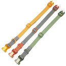 PAWS ASIA Manufacturer High Quality Polyester Luxury Designer Large Dog Collar With Tag