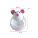 PAWS ASIA Suppliers Plastic Cute Interactive Pet Whack Treat Cat Tumbler Toy Mouse
