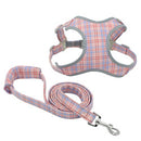 PAWS ASIA Manufacturers Cute Cheap Cotton Reflective Adjustable Dog Harness And Leash