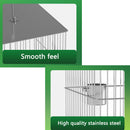 PAWS ASIA Suppliers Stainless Steel Wire Canary Breeding Small Bird Cage With Tray