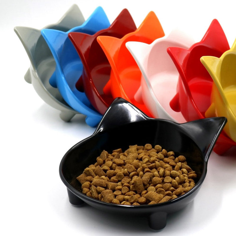 PAWS ASIA Manufacturers Multi Color Modern Cute Shape Non Slip Melamine Cat Bowl Dog