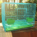 PAWS ASIA Chinese Factory Wholesale Cheap Commercial Indoor Large Breeding Rabbit Cage Aviary With Tray
