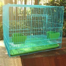 PAWS ASIA Chinese Factory Wholesale Cheap Commercial Indoor Large Breeding Rabbit Cage Aviary With Tray