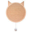 PAWS ASIA Supplier High Quality Sisal Cute Suction Cup Durable Claw Grind Pet Cat Toy Scratch Board