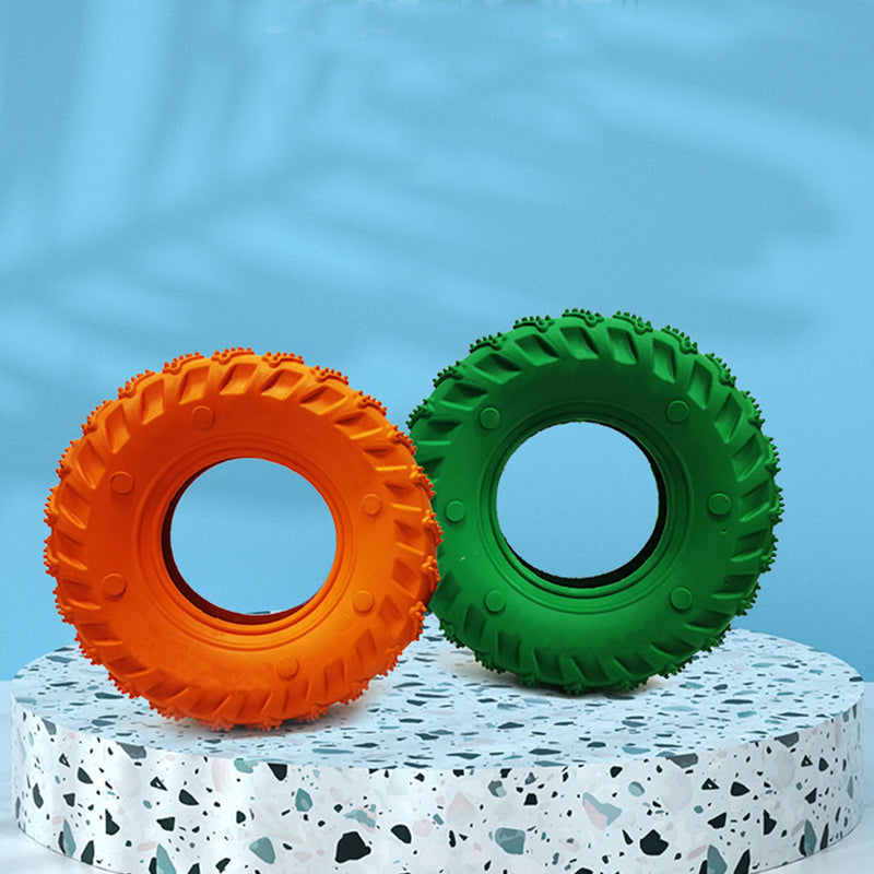 PAWS ASIA Rubber Interactive Activity Teeth Cleaning Durable Treat Dog Toys For Aggressive Chewers
