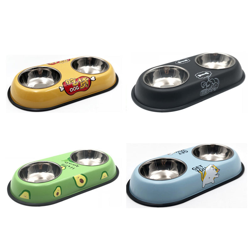 PAWS ASIA Suppliers Custom High Quality Outdoor Fancy Patterned Multi Color Pet Bowl