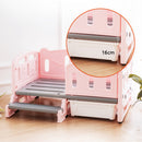 PAWS ASIA Wholesale Luxury Cute Waterproof Plastic Detachable Pet Sleeping Dog Bed With Stairs