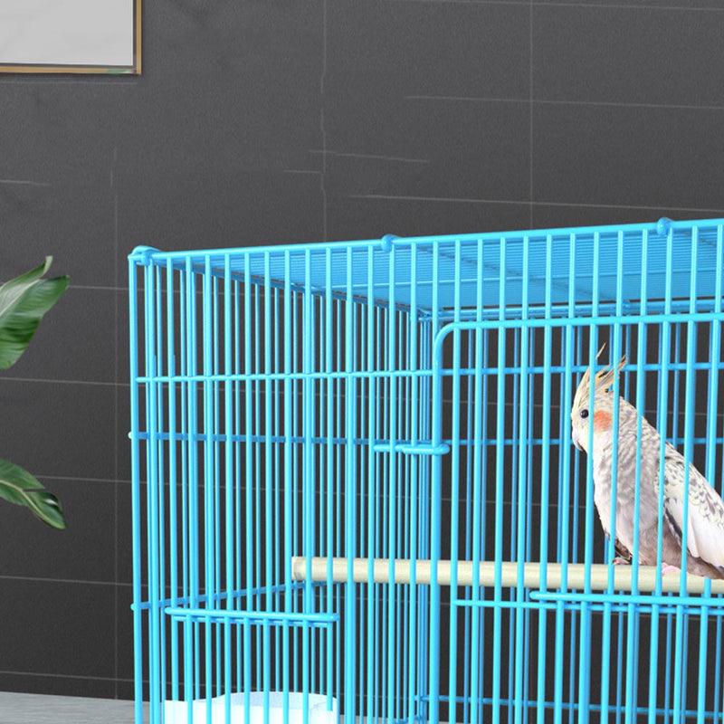 PAWS ASIA Chinese Factory Wholesale Cheap Commercial Indoor Large Breeding Rabbit Cage Aviary With Tray