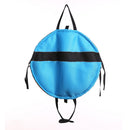 PAWS ASIA Factory Mesh Travel Multifunctional Portable Round Dog Bed Or Mat Pet Bag With Handle