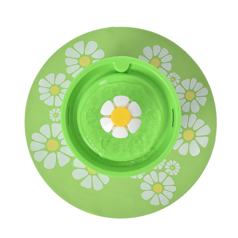 PAWS ASIA Manufacturer High Quality Automatic Pet Food Feeder Drinking Fountain With Non Slip Mats