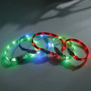 PAWS ASIA Manufacturer High Quality Night Outdoor Activity Bling Dog Charm Collar