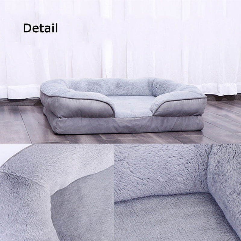 PAWS ASIA Manufacturers High Quality Luxury Orthopedic Washable Elevated Modern Dog Sofa Bed