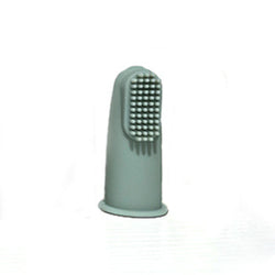 PAWS ASIA Manufacturers Custom Food Grade Silicone Portable Dog Dental Care Pet Finger Toothbrush Teeth Cleaning Tool