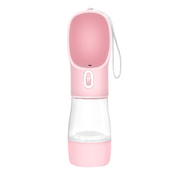 PAWS ASIA Suppliers Direct Sale Plastic Travel Multi Use Portable Dog Drink Bottle With Dog Food