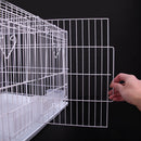 PAWS ASIA Wholesale Wire Big Double Breeding Love Parrot Poultry Pigeon Cage House With Tray