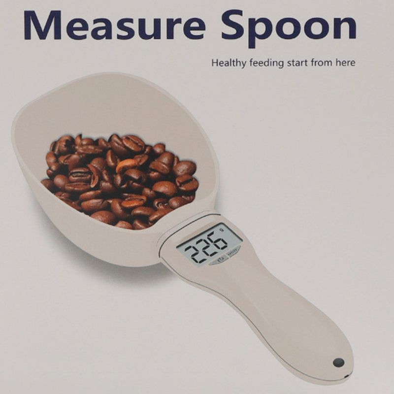 PAWS ASIA Factory Digital Smart Pet Food Weighning Spoon Quantitative Scale For Dog Cat