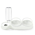 PAWS ASIA Wholesale Eco Friendly Plastic Modern Three Dog Bowl Cat Automatic Water Feeding