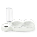 PAWS ASIA Wholesale Eco Friendly Plastic Modern Three Dog Bowl Cat Automatic Water Feeding