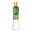 PAWS ASIA Suppliers Travel Portable Food Grade 2 In 1 Dog Water Bottle For Hiking And Walking
