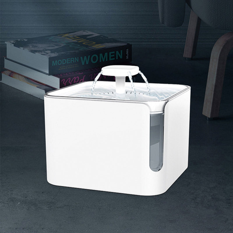 PAWS ASIA Suppliers New Design Popular ABS Plastic Smart Automatic Pet Water Feeder For Cat Dog Drinking