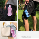 PAWS ASIA Suppliers Outdoor Foldable Mineral Nozzle Water Pet Bottle 518ML 280ML For Small Large Dogs