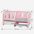 PAWS ASIA Wholesale Luxury Cute Waterproof Plastic Detachable Pet Sleeping Dog Bed With Stairs