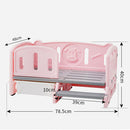 PAWS ASIA Wholesale Luxury Cute Waterproof Plastic Detachable Pet Sleeping Dog Bed With Stairs