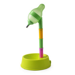 PAWS ASIA Wholesale New 2 In 1 Adjustable Height Detachable Food And Water Bowls For Pets Dog Cat