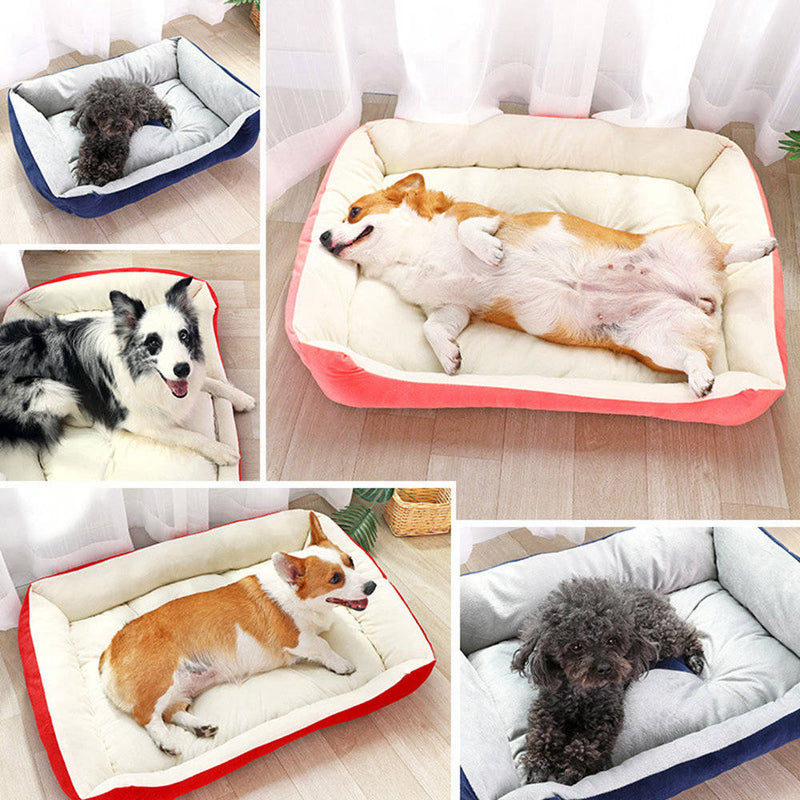 PAWS ASIA Manufacturers Cheap Wholesale Custom Eco Friendly Plush Travel Luxury Washable Big Calming Beds For Dogs