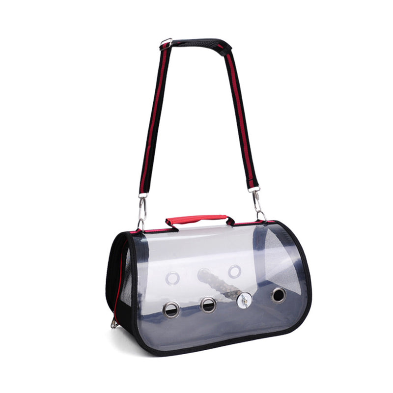 PAWS ASIA Manufacturers PVC Transparent Foldable Outdoor Bird Travel Cage