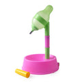 PAWS ASIA Wholesale New 2 In 1 Adjustable Height Detachable Food And Water Bowls For Pets Dog Cat